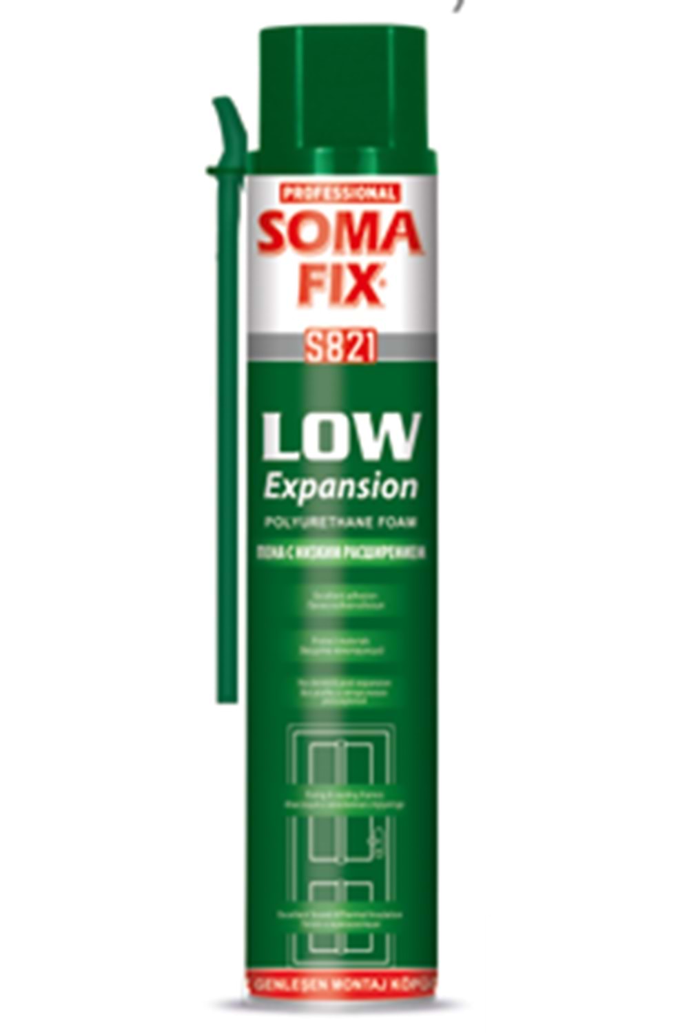 SOMAFİX S821 LOW EXPANSİON KÖPÜK 750 ML (12)