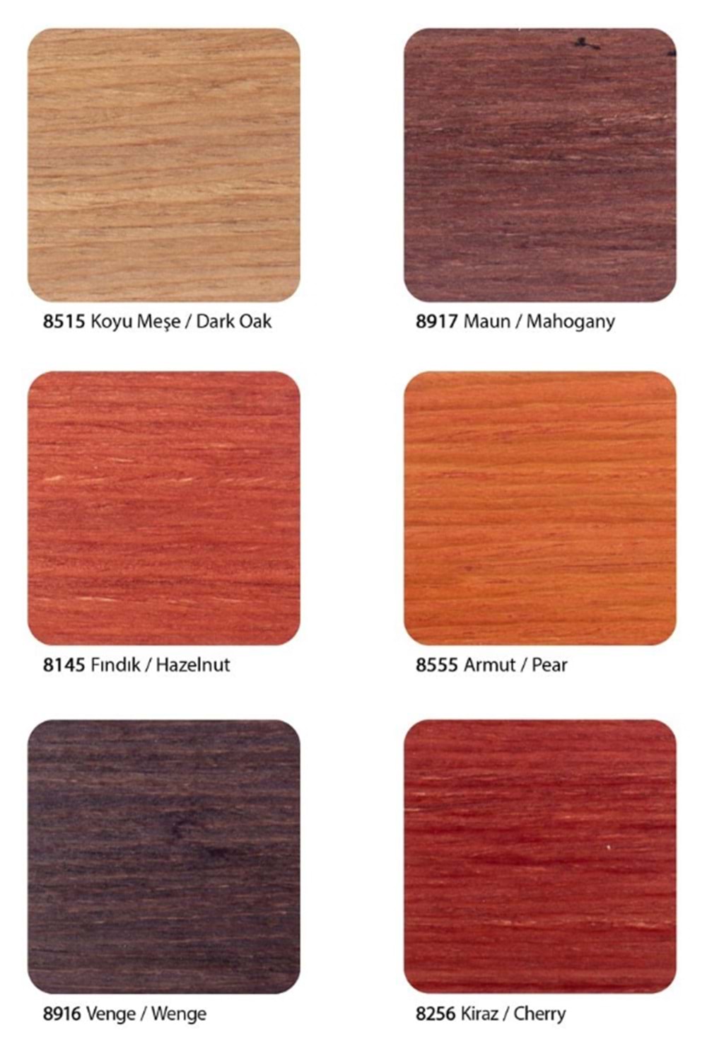 İBAVET 8145 SELÜLOZİK AHŞAP RENKLENDİRİCİ FINDIK 2,5 LT