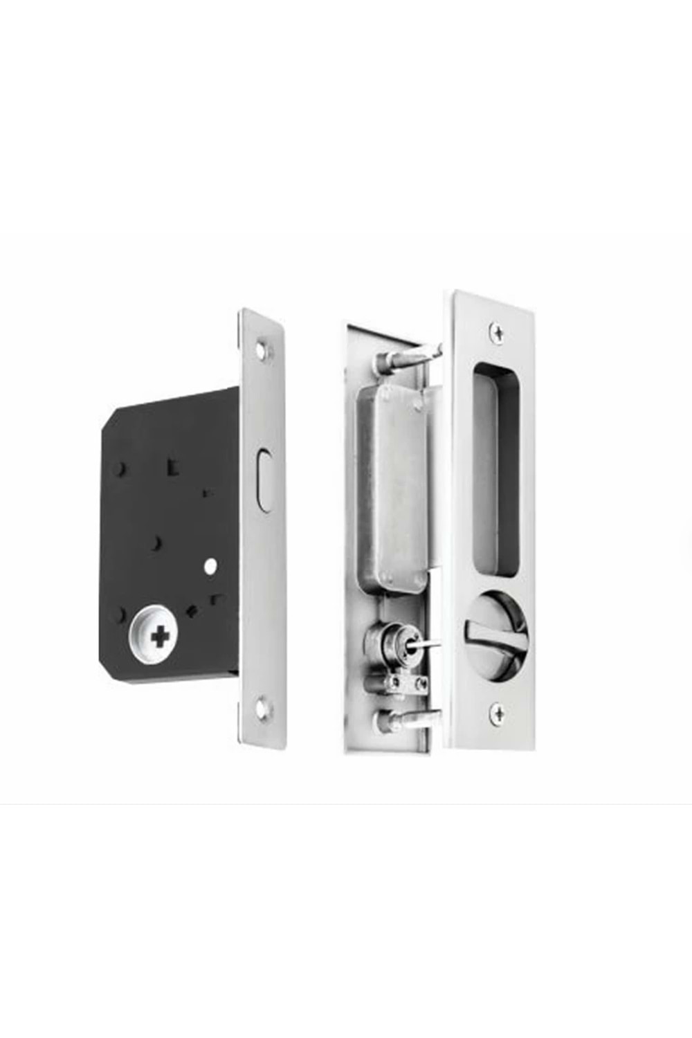 BY SMART DÜŞME DİLLİ NİKEL SATEN KAPI KİLİDİ ODA