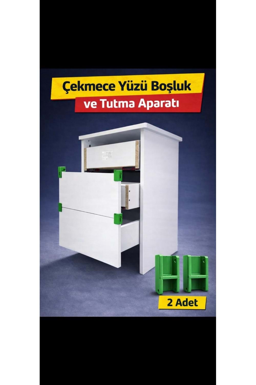 PRATİKMEN ÇEKMECE YÜZÜ BOŞLUK VE TUTMA APARATI