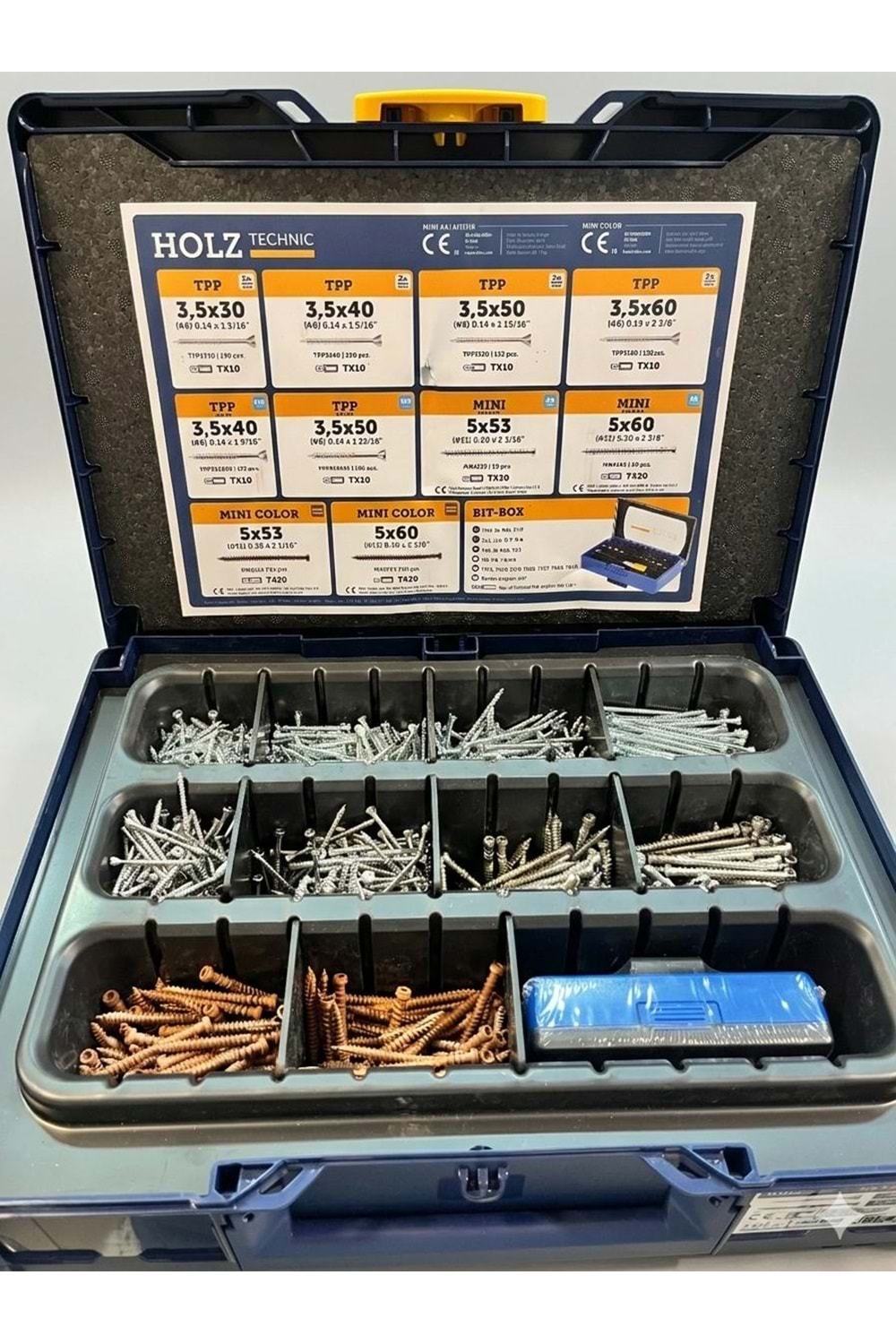 HOLZ VİDALAMA VE VİDA SETİ