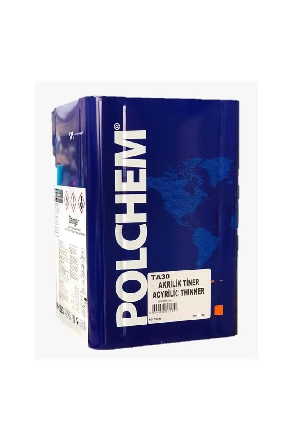 POLCHEM TA30 AKRİLİK TİNER 10 KG