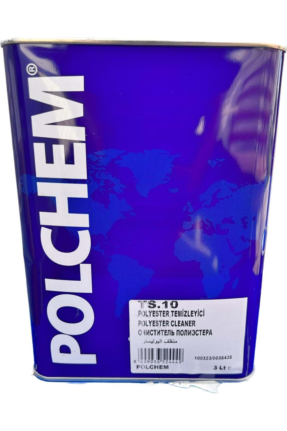 POLCHEM TS10 POLYESTER TEMİZLEYİCİ 3 KG