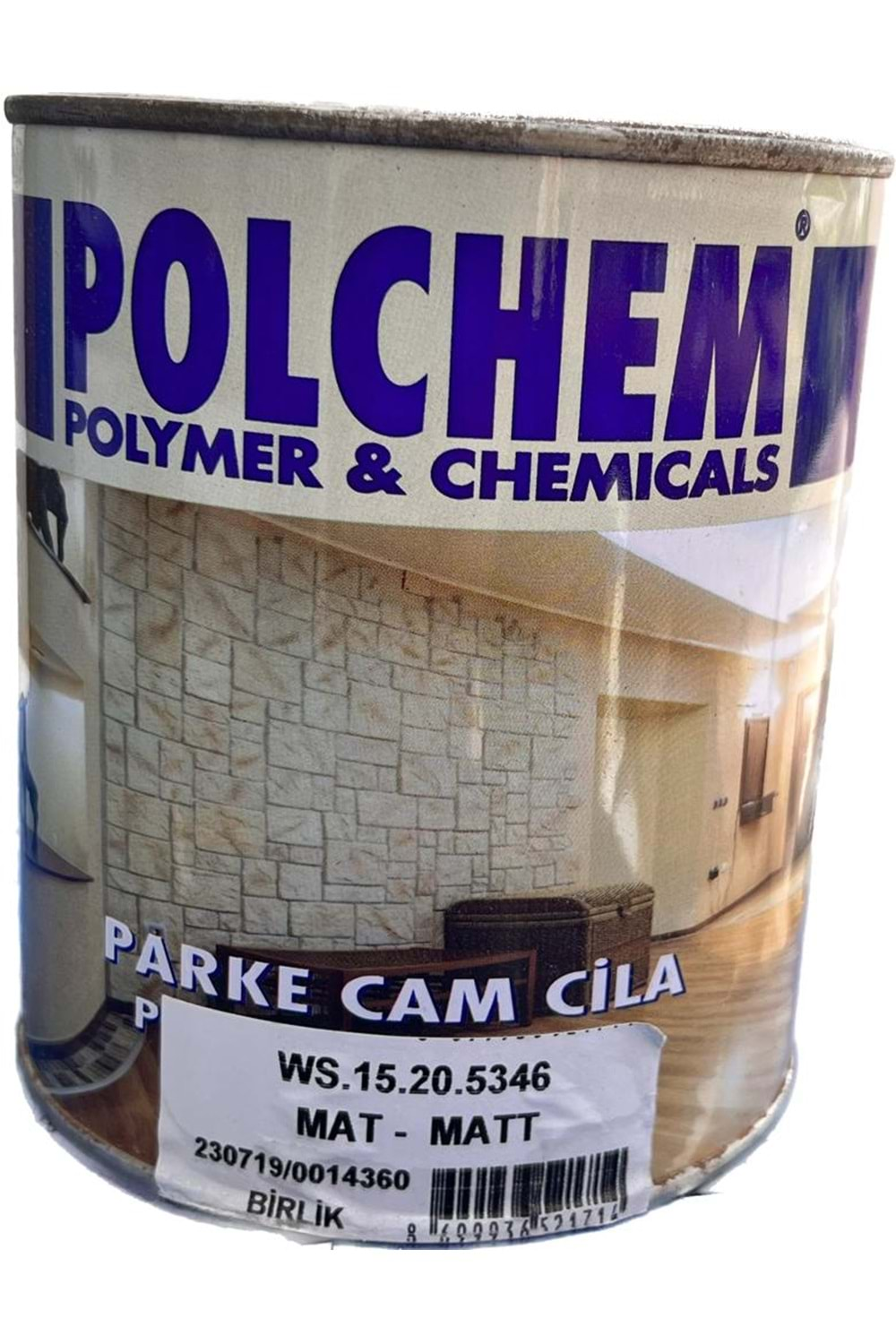 POLCHEM WS15.20 CAM CİLA MAT 0,75 LT