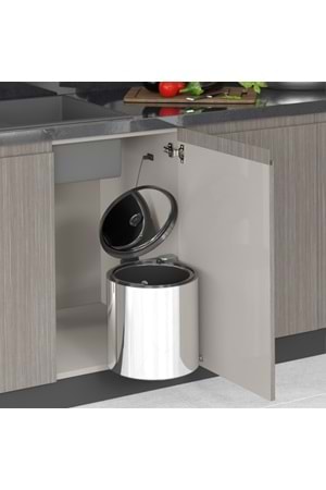 STARAX S-2251-SS ÇÖP KOVASI 365*300*320 KROM 10 LT