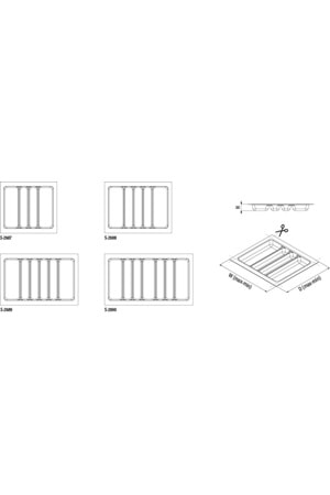 STARAX S-2688-G PLASTİK KEPÇELİK 70 CM GRİ
