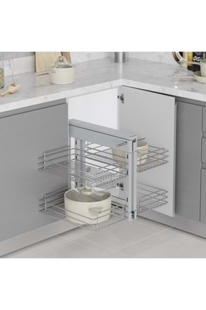 STARAX S-3009-C BAĞIMSIZ KÖRKÖŞE MEKANİZMASI KROM 50 CM