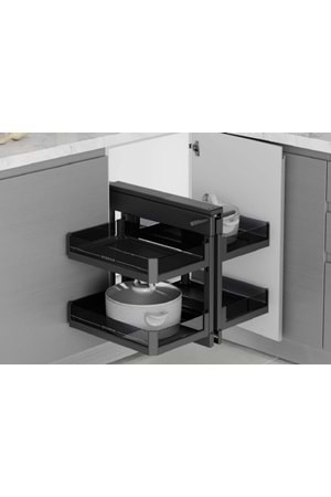 STARAX S-3009-P-A BAĞIMSIZ KÖRKÖŞE MEKANİZMASI ANTRASİT 50 CM
