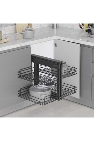 STARAX S-3111-A BAĞIMSIZ KÖRKÖŞE MEKANİZMASI ANTRASİT 50 CM