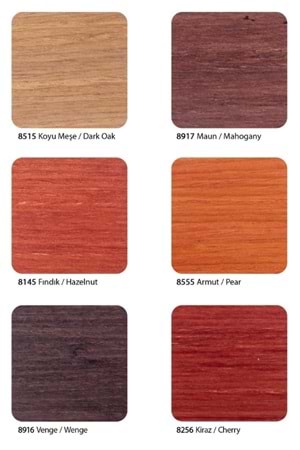 İBAVET 8528 SELÜLOZİK AHŞAP RENKLENDİRİCİ KIZIL CEVİZ 0,75 LT