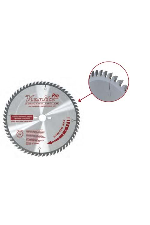 UGR DAİRE TESTERE (AHŞAP) 250*30*3,2*2,2 MM 48 DİŞ