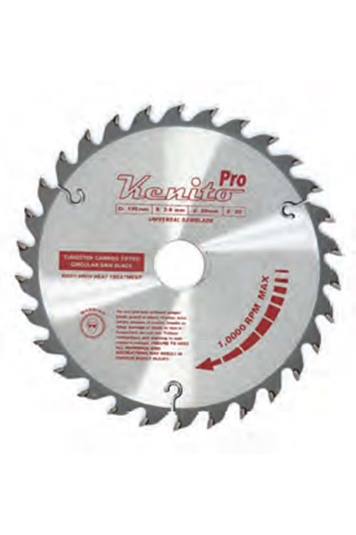 UGR DAİRE TESTERE (SUNTA KESME) 185*30*2,6*1,8 MM 24 DİŞ