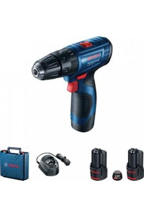 BOSCH GSB 120 AKÜLÜ DARBELİ VİDALAMA 12V 2*2,0 AH