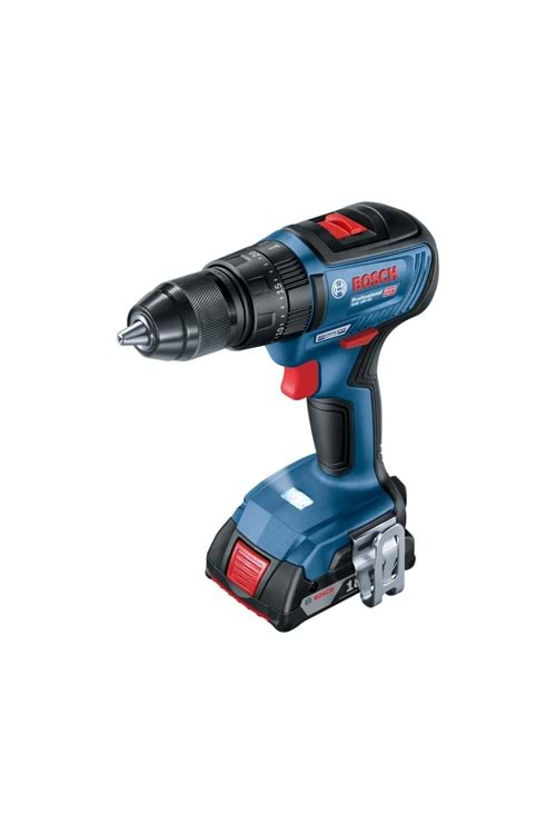 BOSCH GSB 18V-50 AKÜLÜ DARBELİ MATKAP 18V 2*2,0 AH KÖMÜRSÜZ