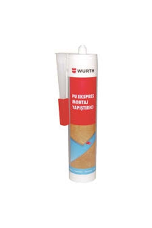 WÜRTH PU EKSPRES MONTAJ YAPIŞTIRICI.A SARI 310 ML