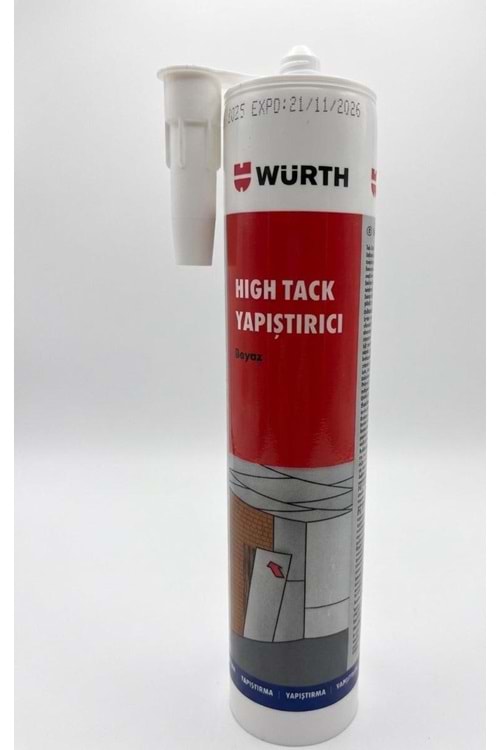 WÜRTH HIGH TACK YAPIŞTIRICI 290 ML-BEYAZ