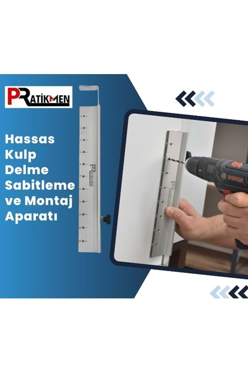 PRATİKMEN HASSAS KULP DELME APARATI 224 MM