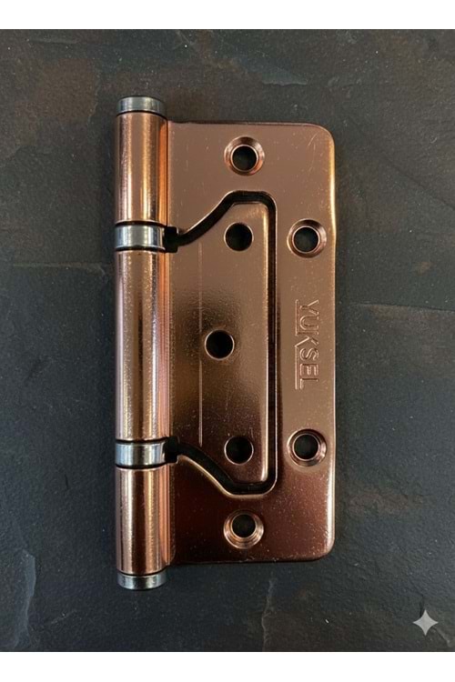 YÜKSEL ÇELİK 10 CM KELEBEK YÖNSÜZ MENTEŞE BAKIR 2,5 MM (25)