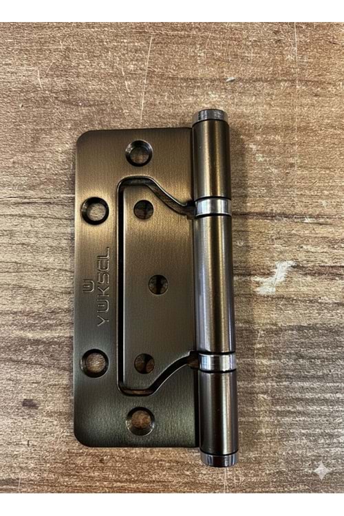 YÜKSEL ÇELİK 10 CM KELEBEK YÖNSÜZ MENTEŞE KAHVE 2,5 MM (25)