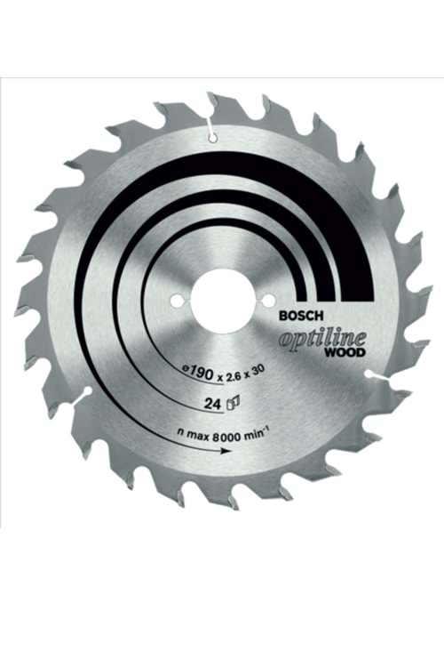 BOSCH OPW DAİRE TESTERE 184*30*2,6 24 DİŞ