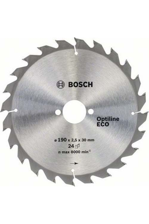 BOSCH OPTİLİNE WOOD DAİRE TESTERE 184*16 MM 24 DİŞ