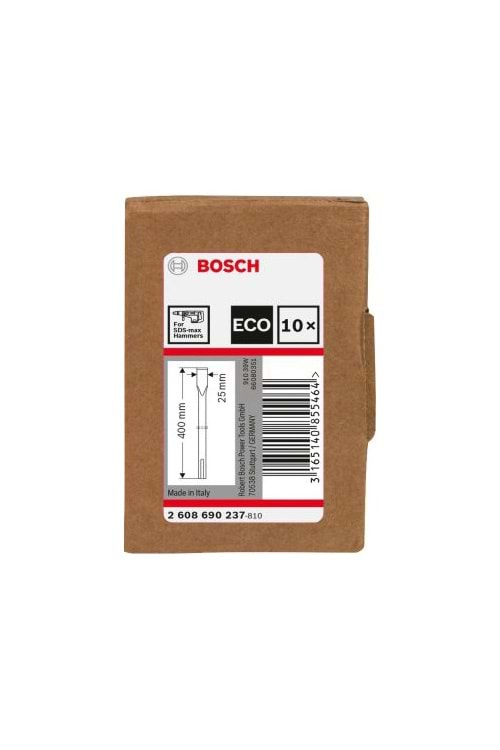 BOSCH SDS MAX ECO YASSI KESKİ 400*25 MM