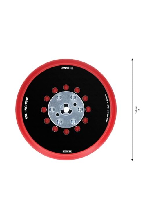 BOSCH 150 MM ZIMPARA TABANI ORTA SERTLİKTE (GEX34-150 40-50)