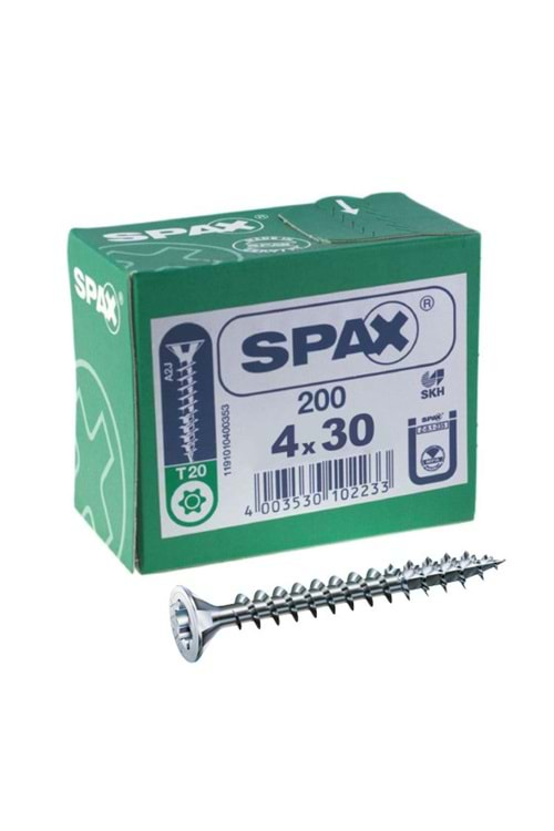 SPAX VİDA 4*30 (1000 ADET) PAKET