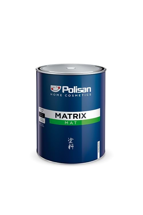 POLİSAN SENTETİK MATRIX MAT BEYAZ 2,5 L