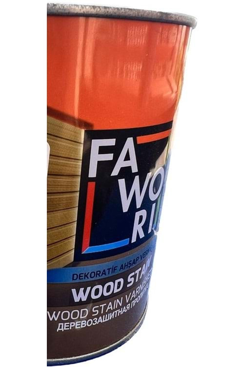 FAWORİ WOOD STAIN ŞEFFAF 0,75 LT