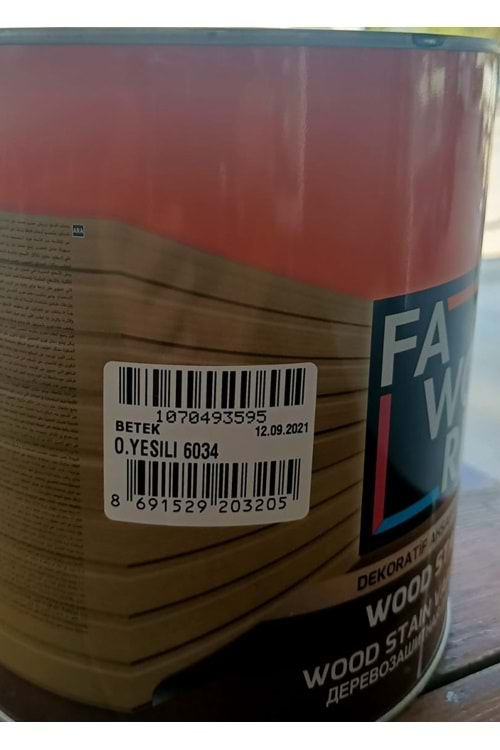 FAWORİ WOOD STAIN ORMAN YEŞİL 0,75 LT