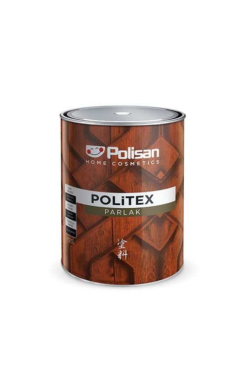 POLİSAN POLİTEX VERNİKLİ PARLAK MEŞE 2,5 L