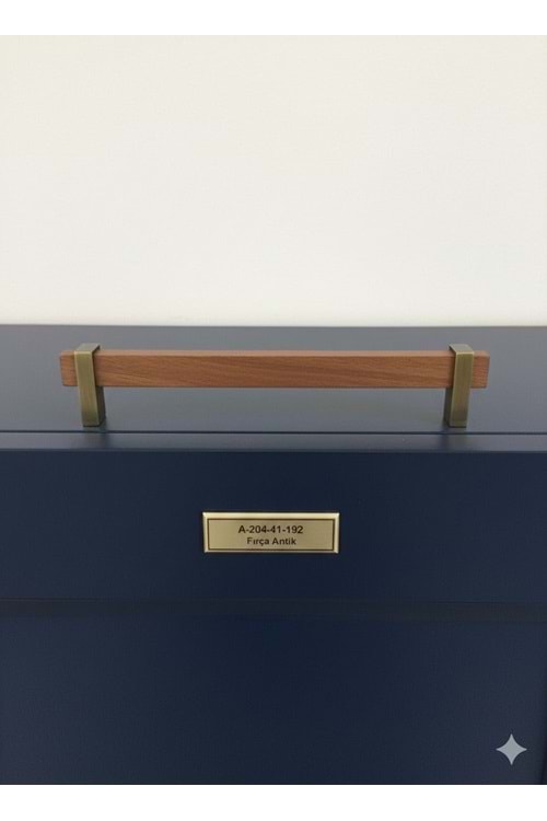 TOMURCUK A204 192 MM TAHTA KULP