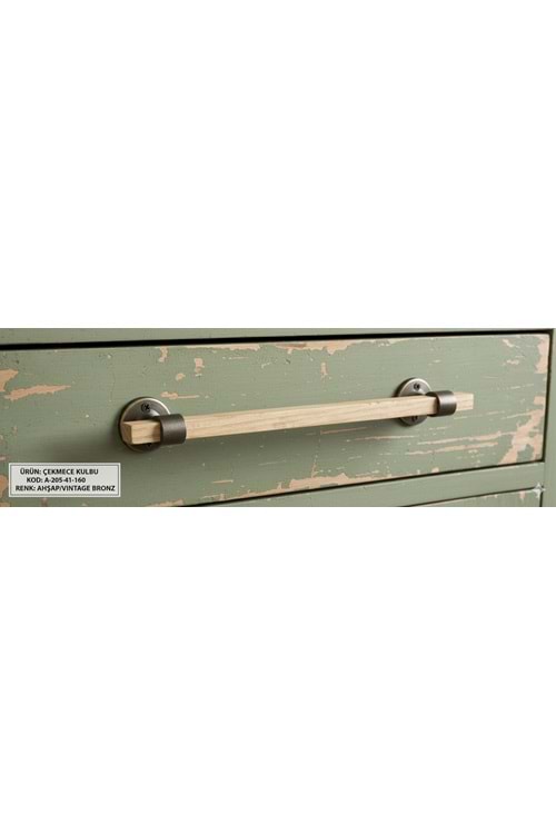 TOMURCUK A205 160 MM TAHTA KULP