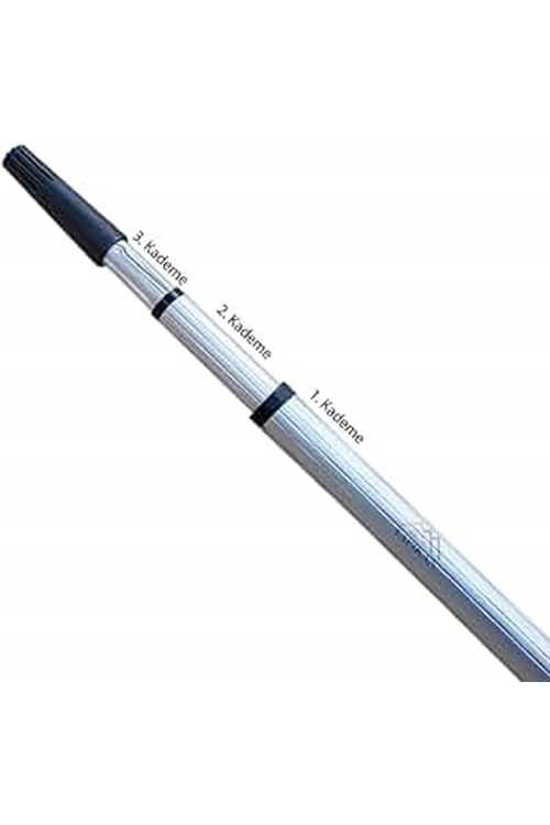 METAL TELESKOPİK SIRIK 3 KADEME 6 MT