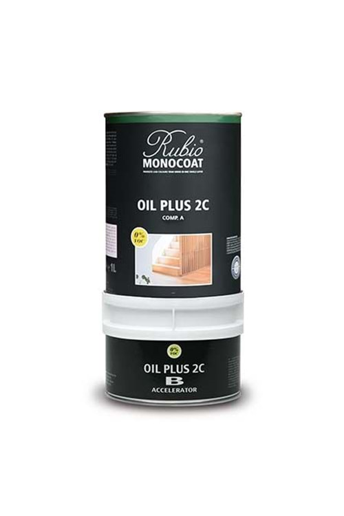 RUBIO MONOCOAT OIL + 2C WHİTE 5 1 L