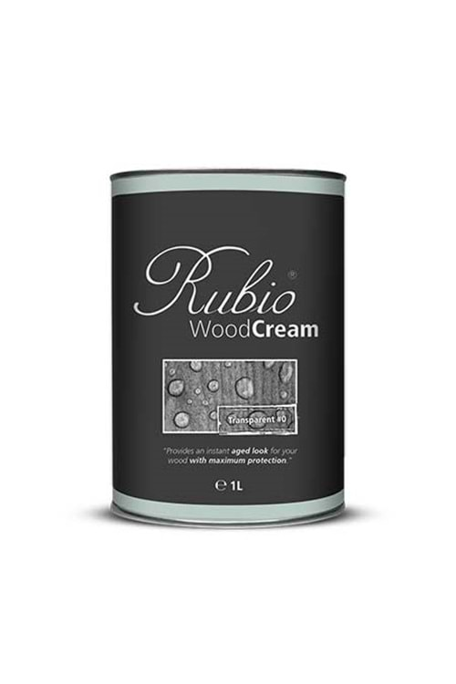 RUBIO WOOD CREAM HYDRO CREAM BURNED CHOCOLATE 1 L