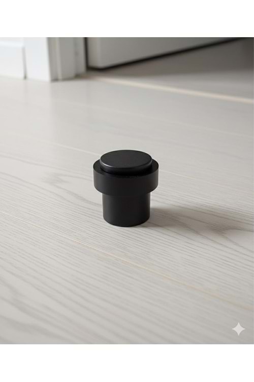 ÖZEN ALÜMİNYUM DÜZ TAMPON MAT SİYAH