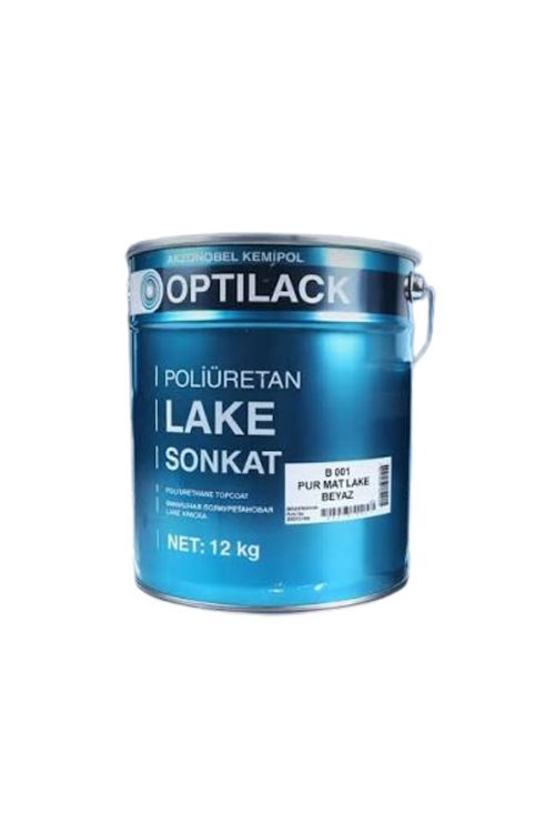 AKZO OPTILACK POLİÜRETAN MAT LAKE BEYAZ BOYA 12 KG
