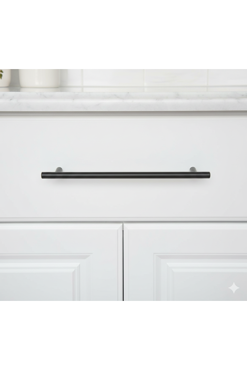 METAX 160 ÇUBUK KULP MAT SİYAH (Ç-160-05)