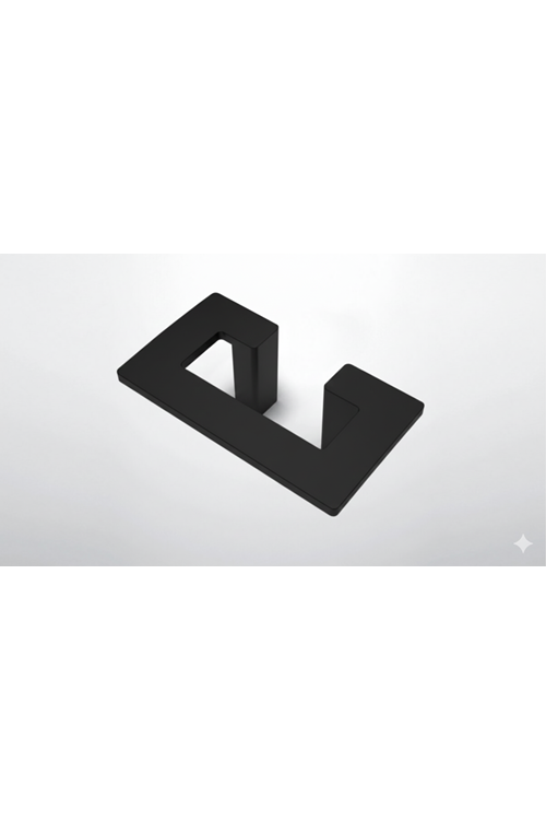 METAX E KULP MAT SİYAH (E-32-05)