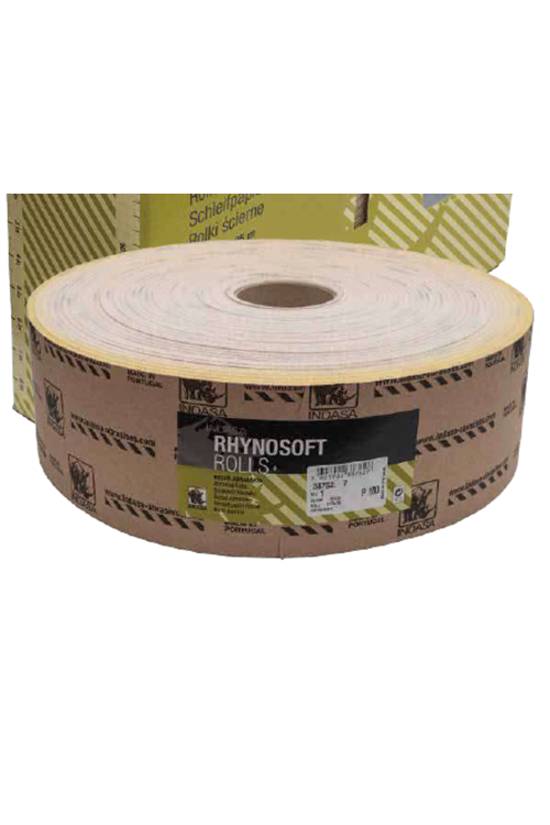 INDASA RHYNOSOFT KUTUSUZ RULO ZIMPARA P240