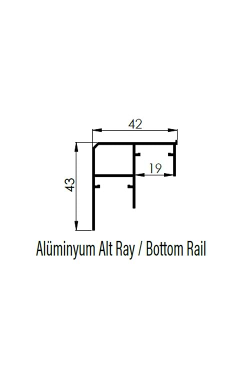 LUCİDO L-3171-3 ALT RAY 3 MT