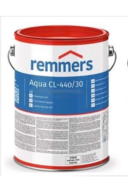 REMMERS AQUA CL-440/30 COLORLACK WEİSS BEYAZ 2,5 LT