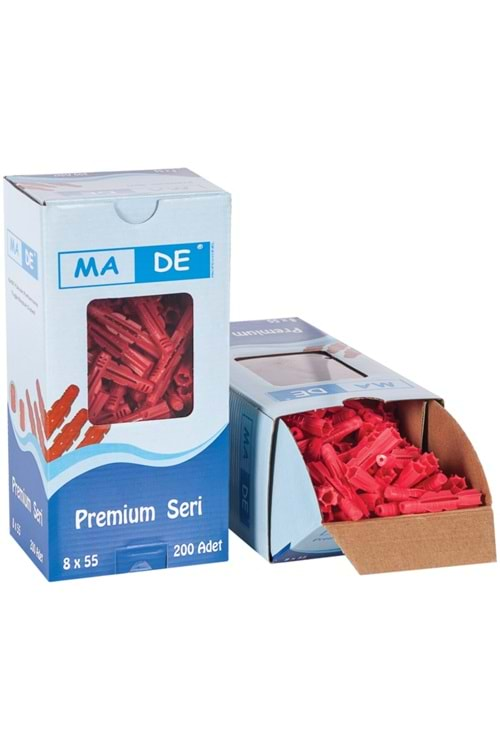 MADE PREMİUM 8*50 DÜBEL (200 ADET)