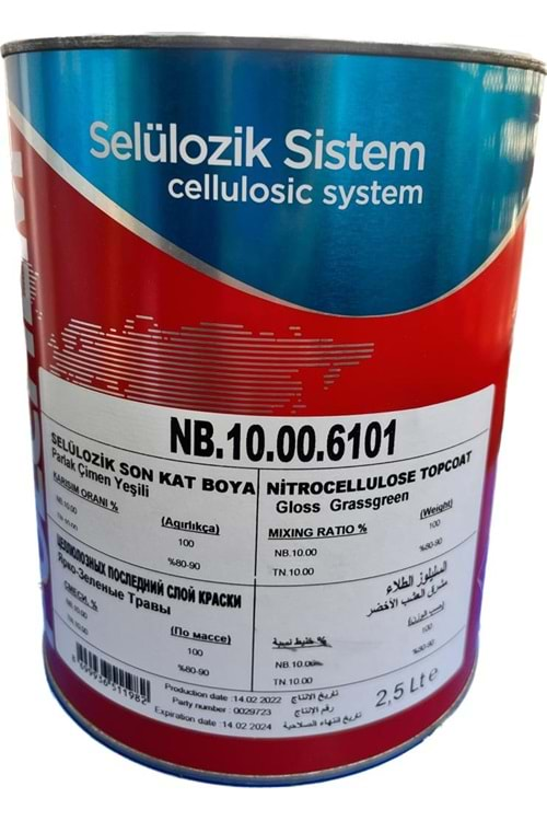 POLCHEM NB10 SELL. ÇİMEN YEŞİLİ 2,5 LT