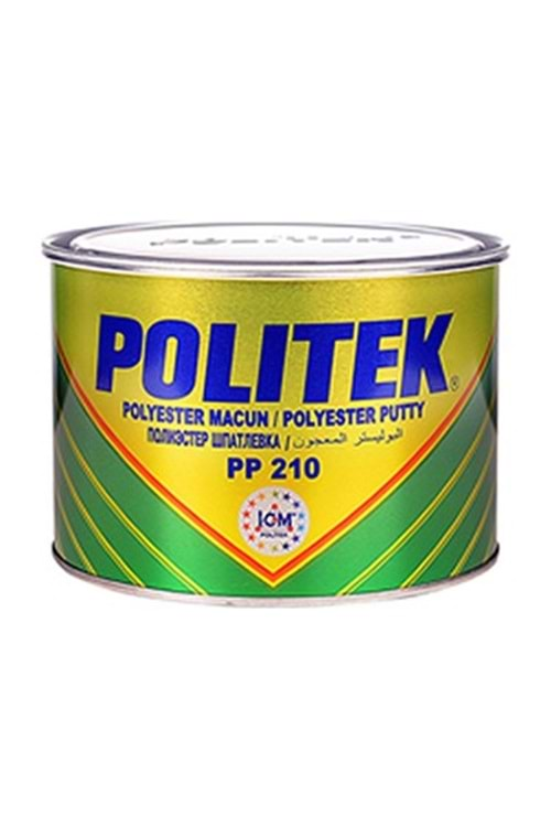 POLCHEM POLİTEK SM10 ÇELİK MACUN SARI 500 GR