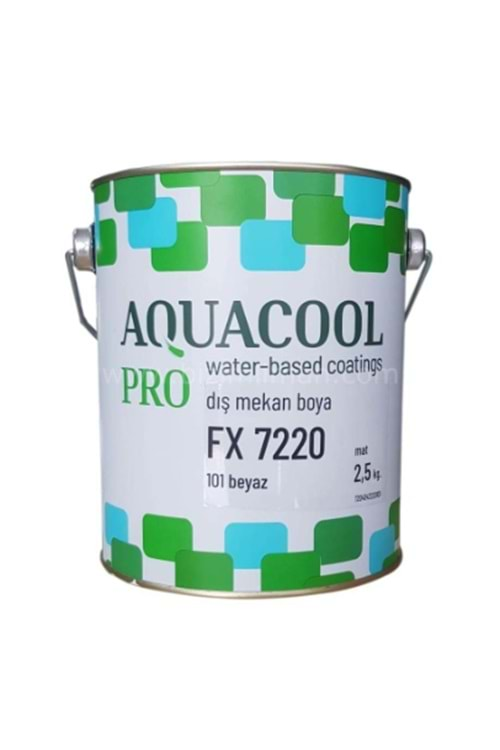 AQUACOOL FX7220 DIŞ MEKAN MAT BEYAZ 2,5 KG