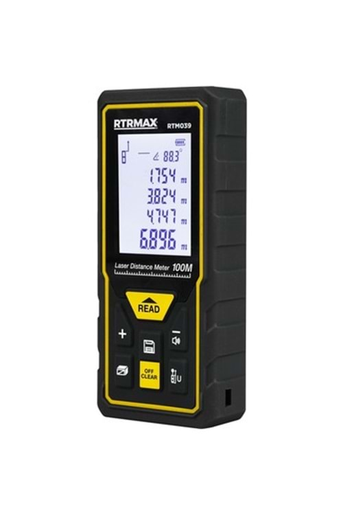 RTRMAX RTM039 LAZER METRE 100 MT