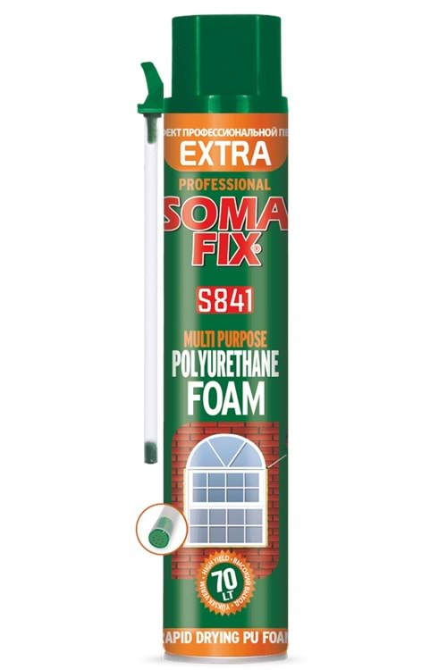 SOMAFİX S841 POLİÜRETAN EXTRA KÖPÜK 850 ML (12)